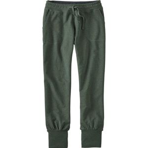 Patagonia Women's Ahnya Fleece Pants Size Small Forest Green